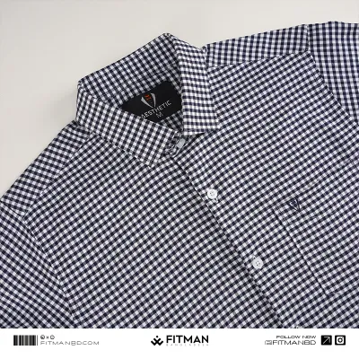 Men’s Tailored Full Sleeve Check Shirt(AUTHENTIC)